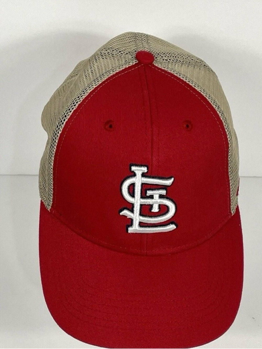 St. Louis Cardinals '47 Brand Red Trawler Clean Up Adjustable Trucker Dad Hat